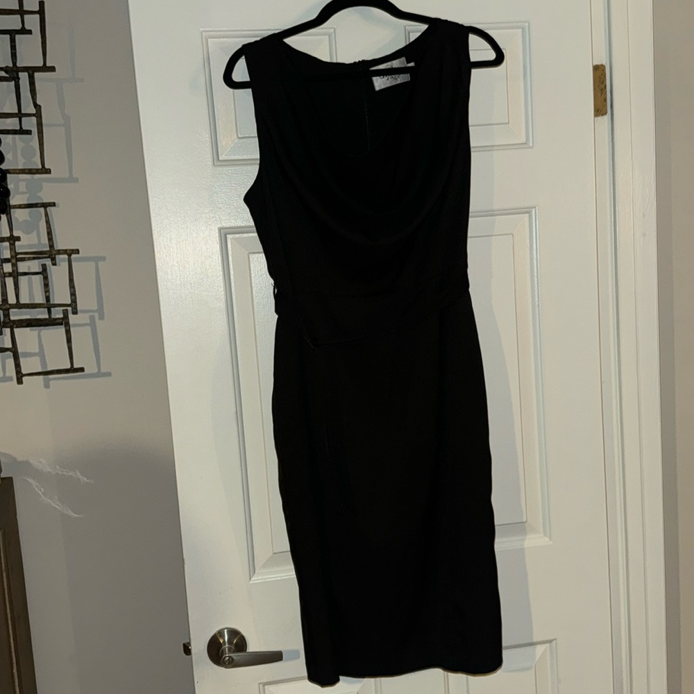 black cocktail dress - bought from anthropologie